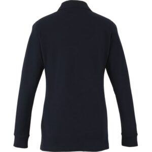 PALO Long Sleeve 100% Cotton Pique Polo - Women's