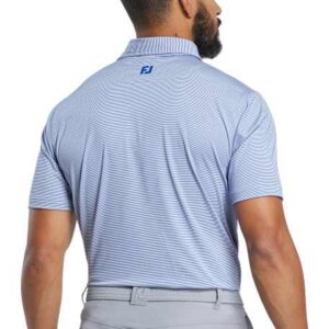 FootJoy Men's MicroFeeder Stripe Polo