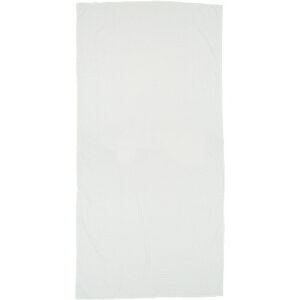 Basic Weight White Beach Towel