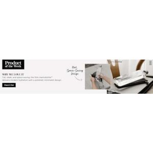 SLIM Tritan memobottle